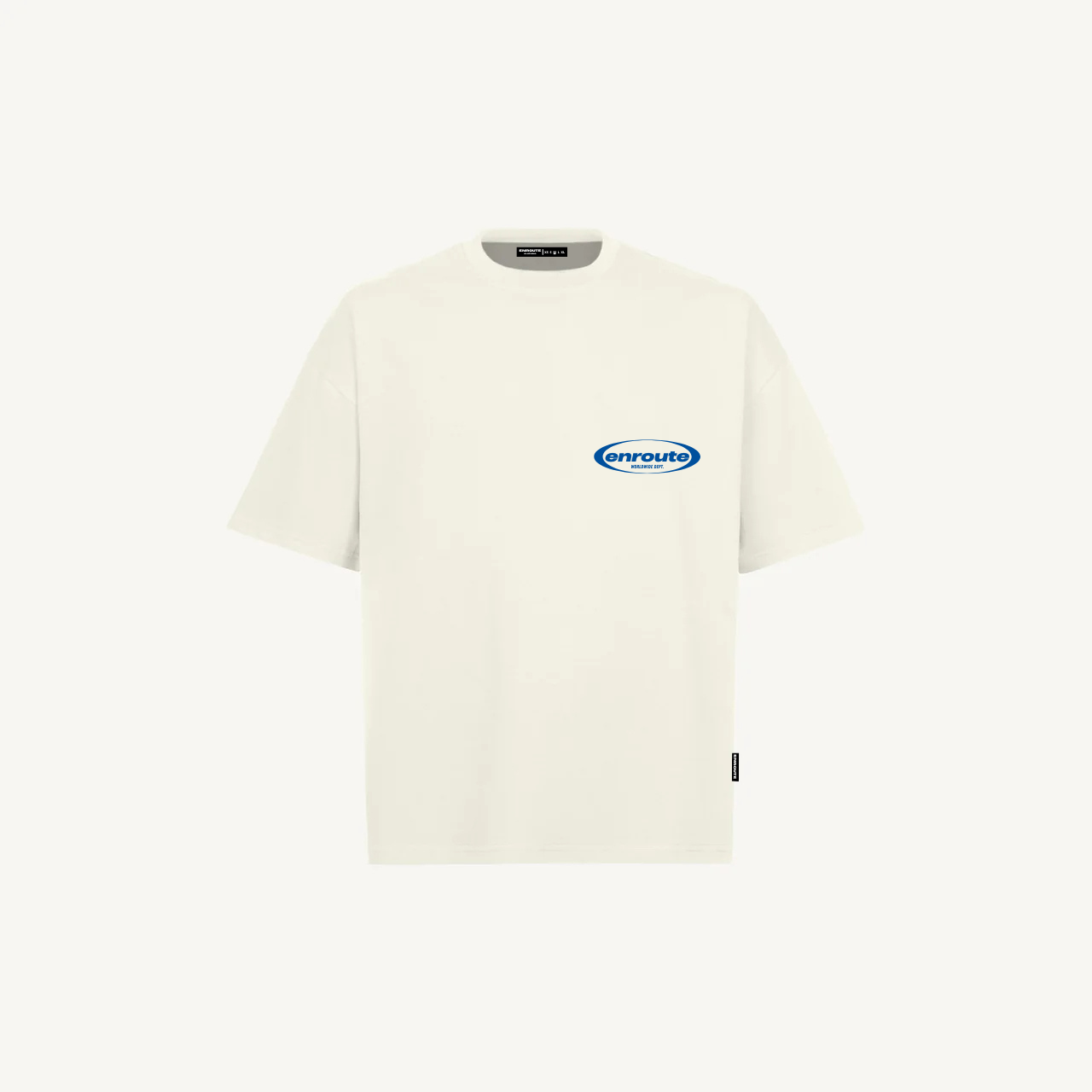 Worldwide Boxy Tee - Off-White