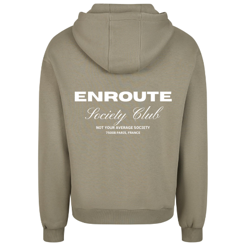 Society Club - Loose Fit Hoodie - Paleolive