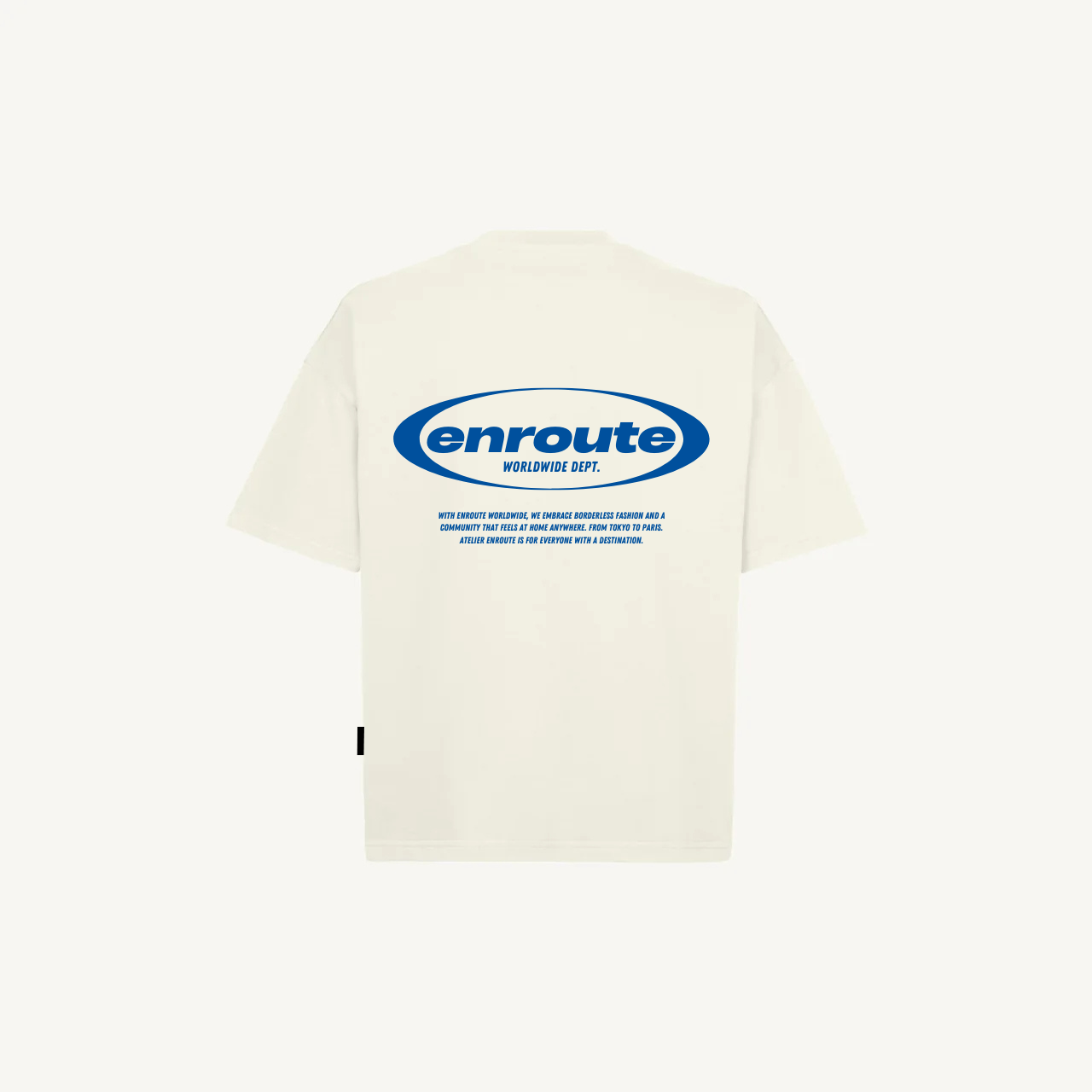 Worldwide Boxy Tee - Off-White