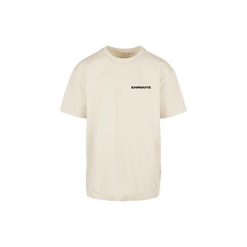 Road To Success - Oversized Tee - Sand