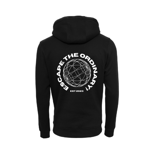 Escape The Ordinary! - Hoodie - Black