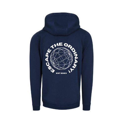 Escape The Ordinary! - Hoodie - Navy