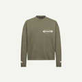 UNSPOKEN OVERSIZED BOXY LS TEE - VINTAGE GREEN